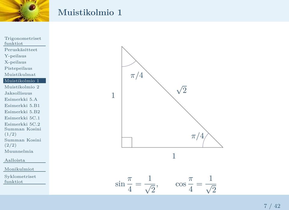 5.A Esimerkki 5.B1 Esimerkki 5.B2 Esimerkki 5C.1 Esimerkki 5C.