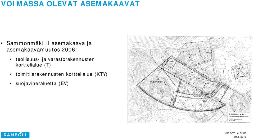 teollisuus- ja varastorakennusten korttelialue