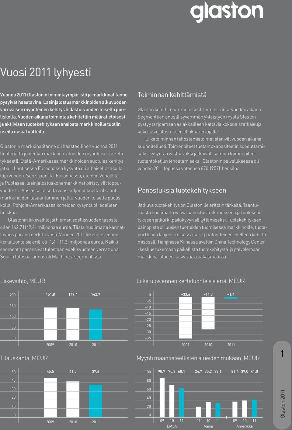 Vuoden aikana toimintaa kehitettiin määrätietoisesti ja aktiivisen tuotekehityksen ansiosta markkinoille tuotiin useita uusia tuotteita.