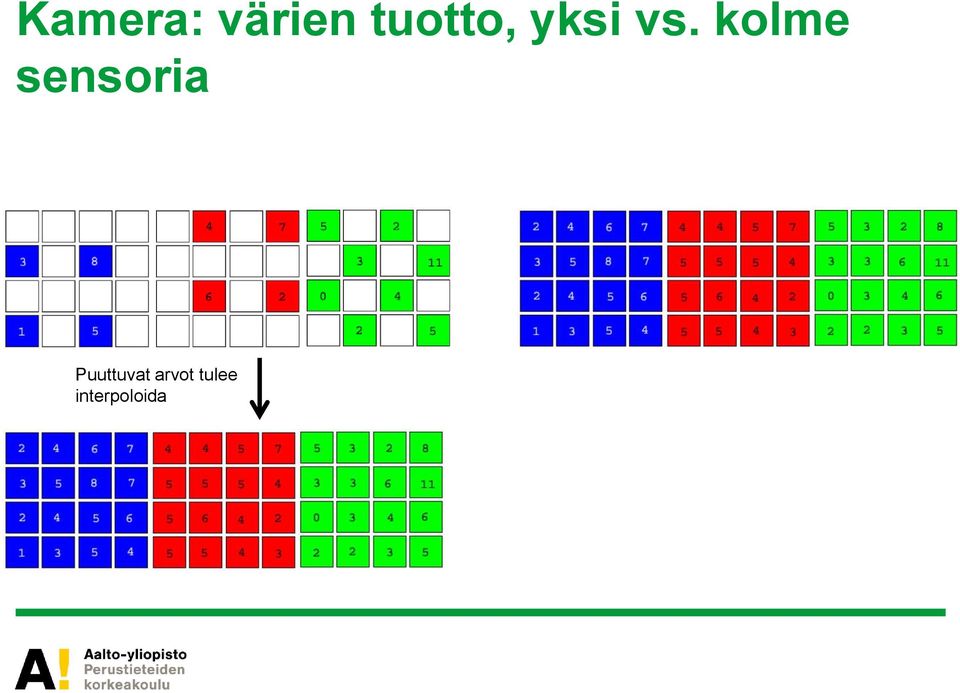 kolme sensoria