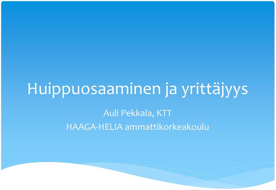 Pekkala, KTT