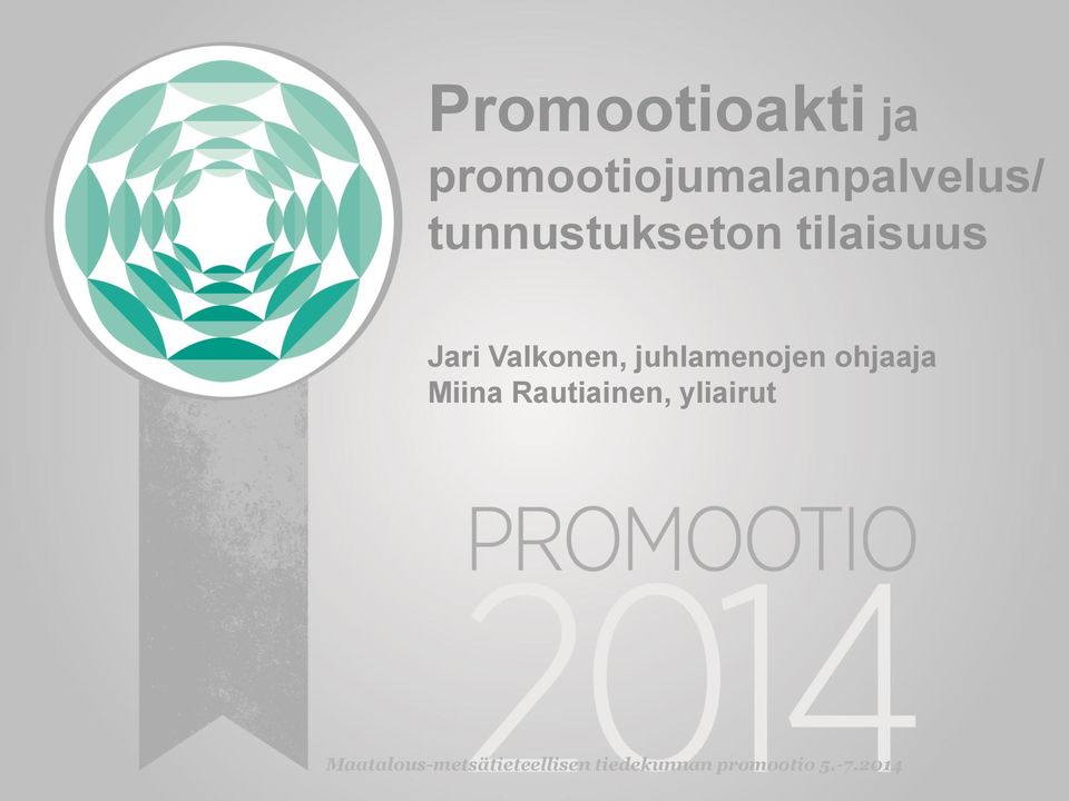 PROMOOTION INFOTILAISUUS Kaikki kuvat: Ari Aalto & Eero Roine - PDF Free  Download