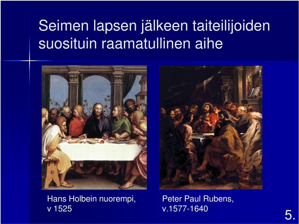 raamatullinen aihe Hans Holbein
