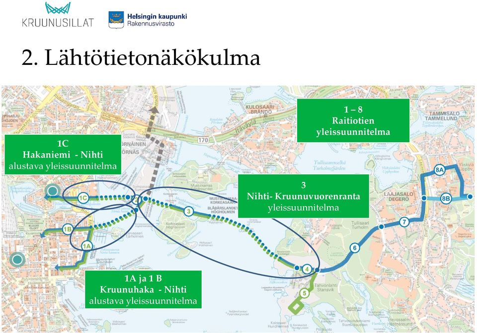 yleissuunnitelma 3 Nihti- Kruunuvuorenranta