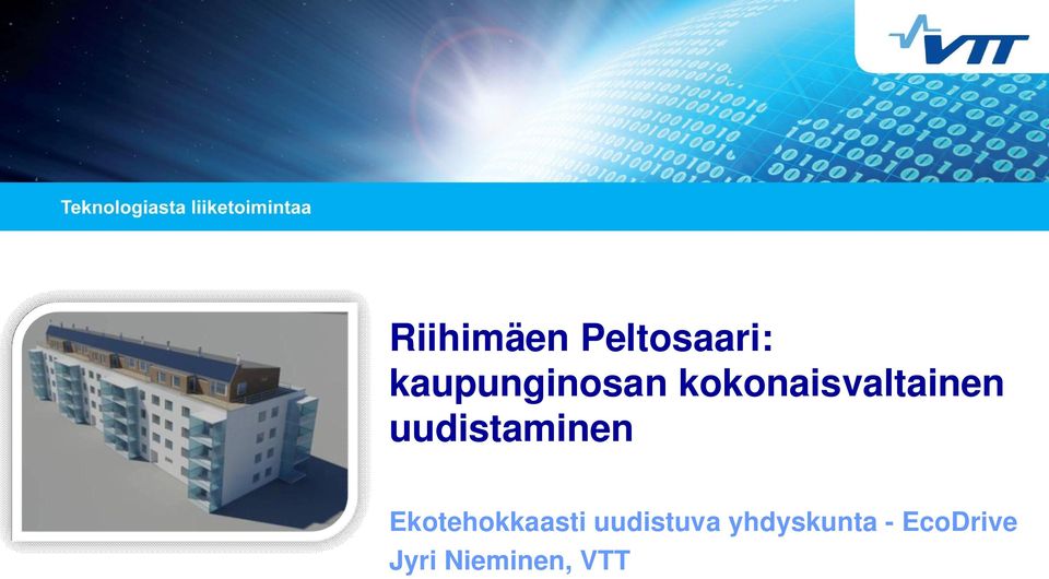 uudistaminen Ekotehokkaasti