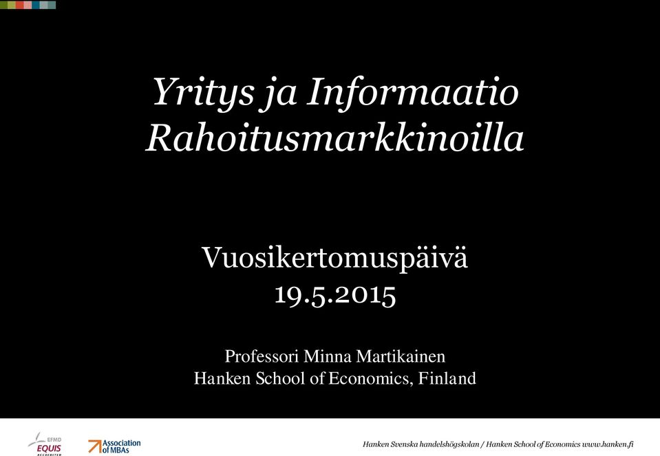 Vuosikertomuspäivä 19.5.