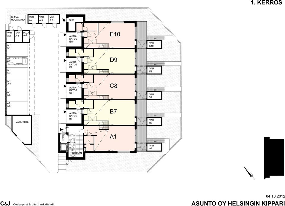 KATOS E10 E10 E10 AP A 2 AP A 3 AUTO- KATOS D9 D9 D9 AP A 4 AP A