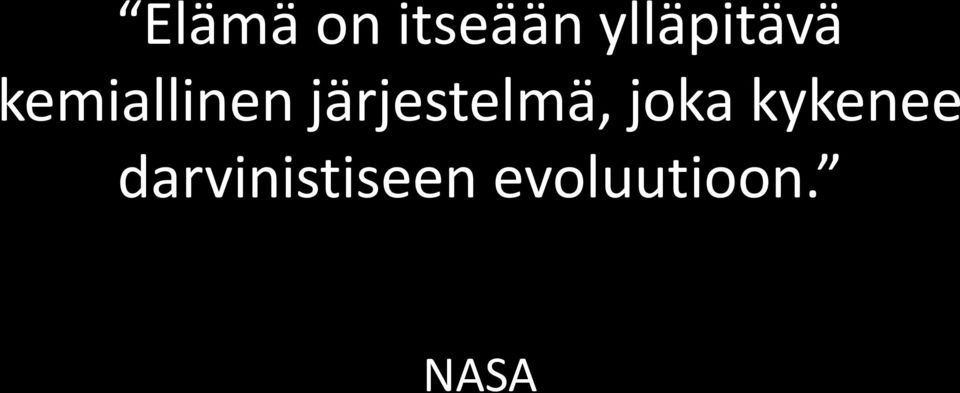 järjestelmä, joka