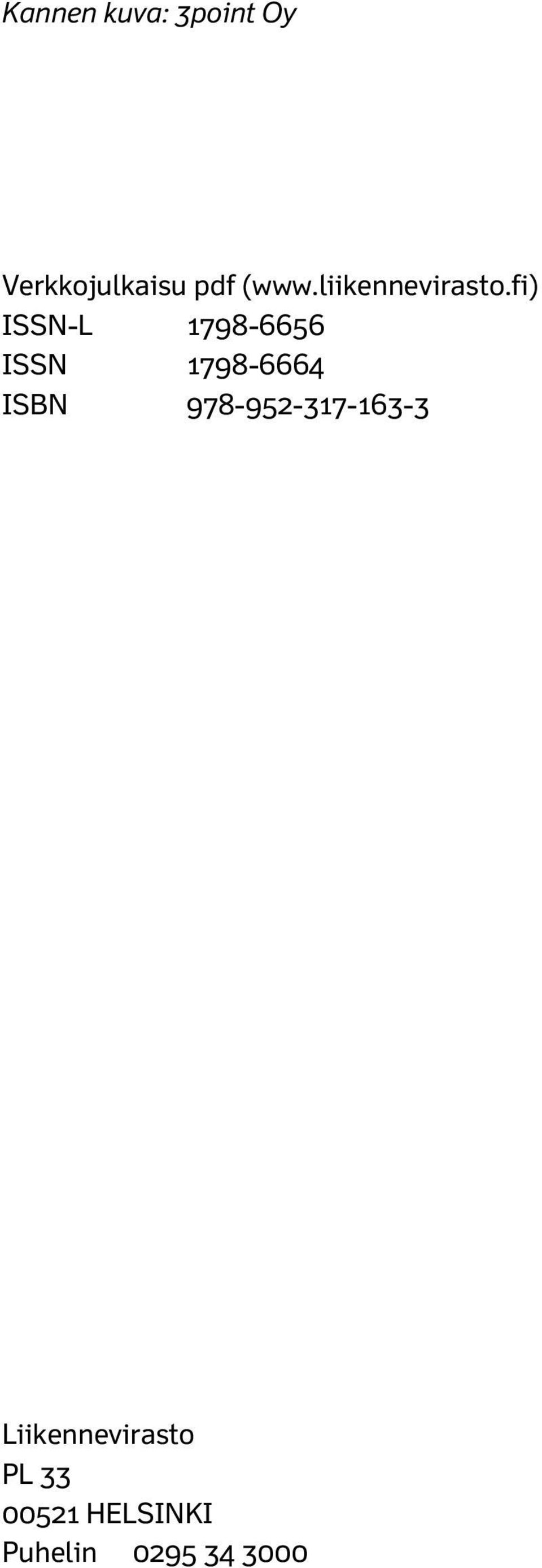 fi) ISSN-L 1798-6656 ISSN 1798-6664 ISBN