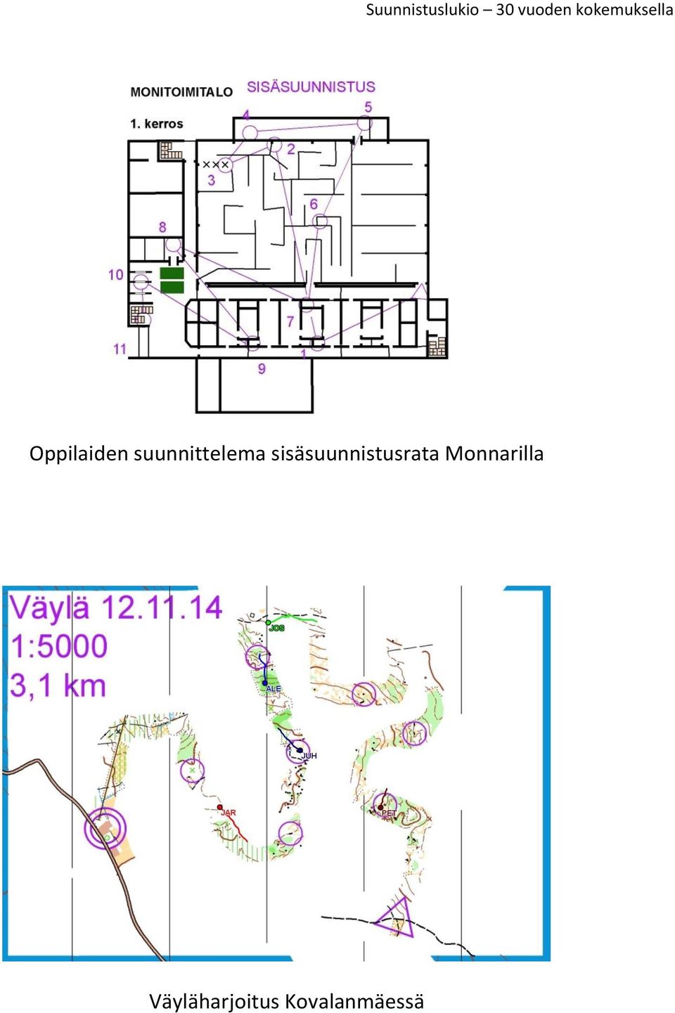 sisäsuunnistusrata