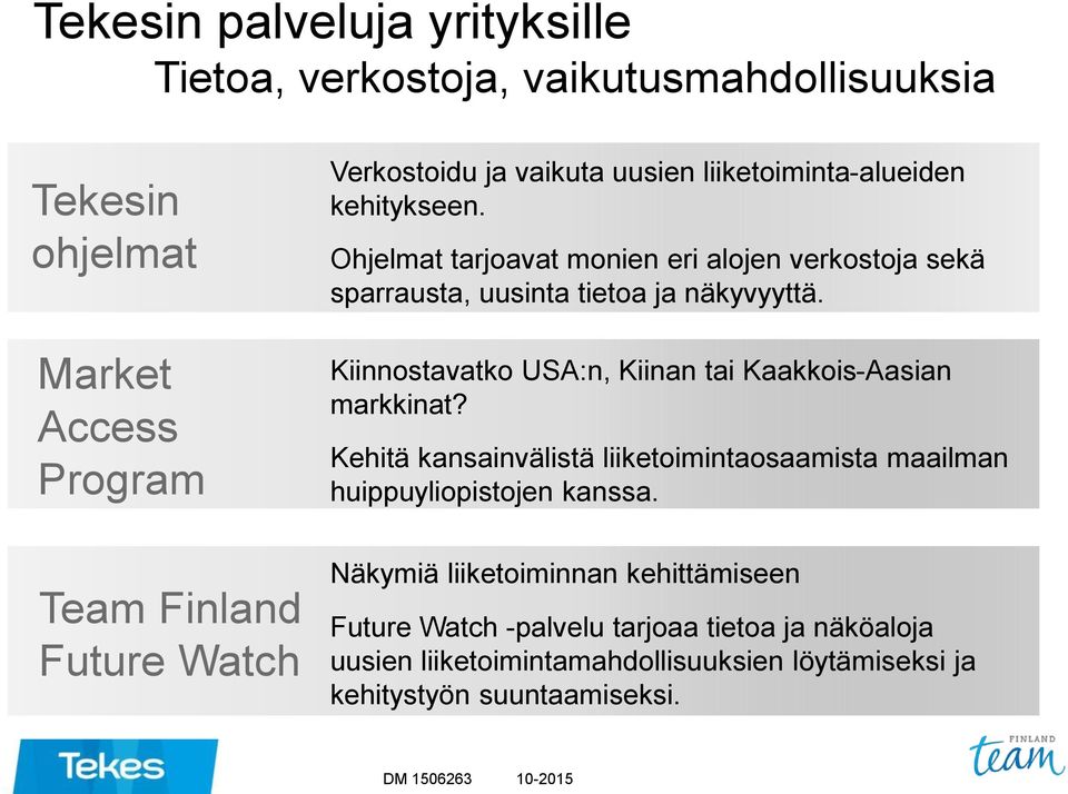 Kiinnostavatko USA:n, Kiinan tai Kaakkois-Aasian markkinat? Kehitä kansainvälistä liiketoimintaosaamista maailman huippuyliopistojen kanssa.