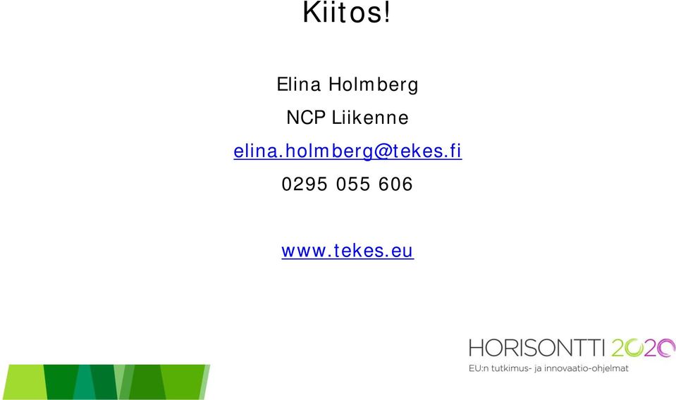 Liikenne elina.