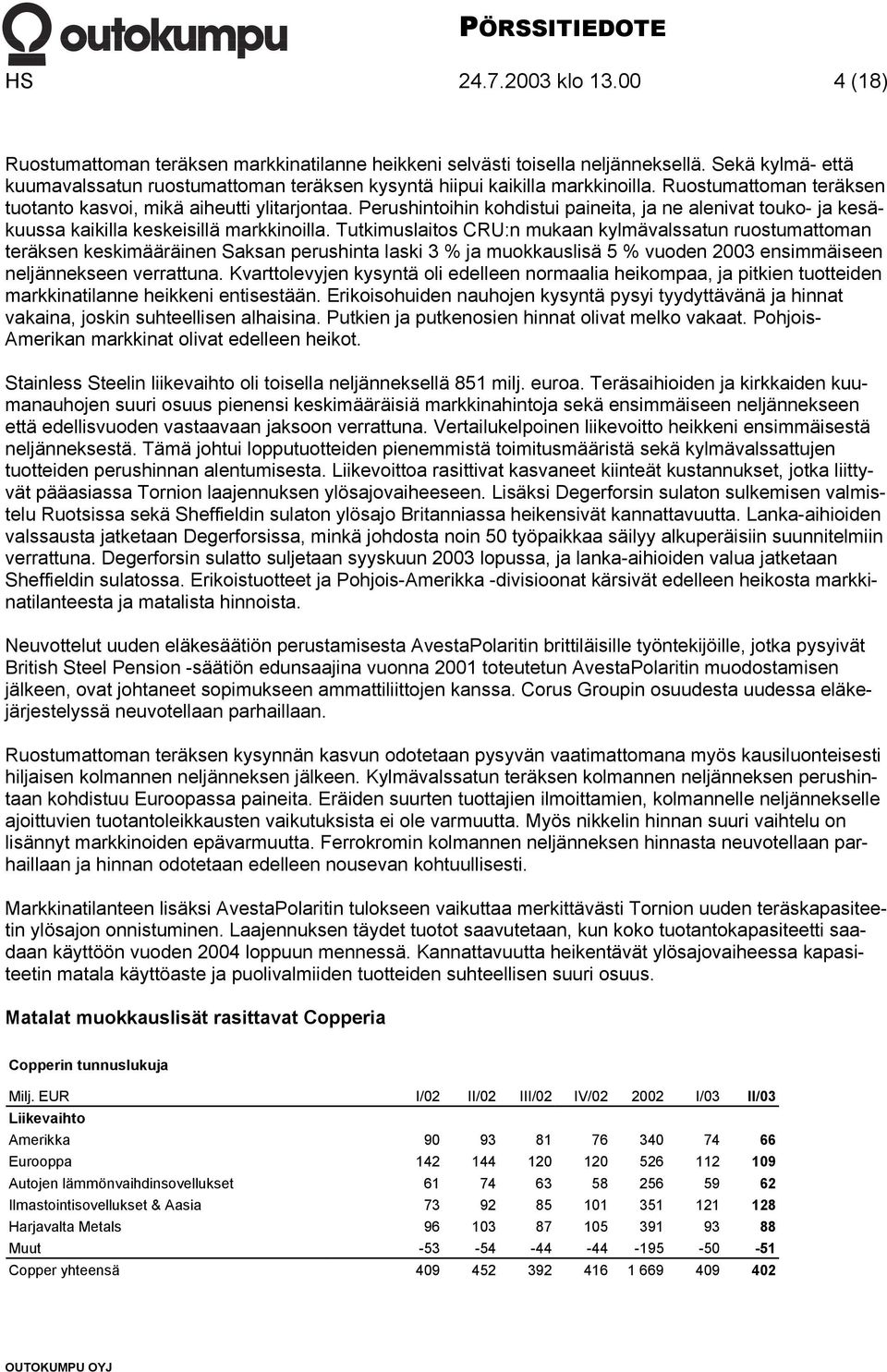 Perushintoihin kohdistui paineita, ja ne alenivat touko- ja kesäkuussa kaikilla keskeisillä markkinoilla.