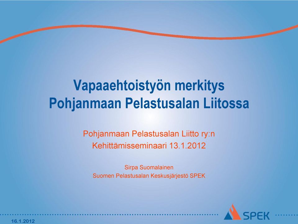 Liitto ry:n Kehittämisseminaari 13