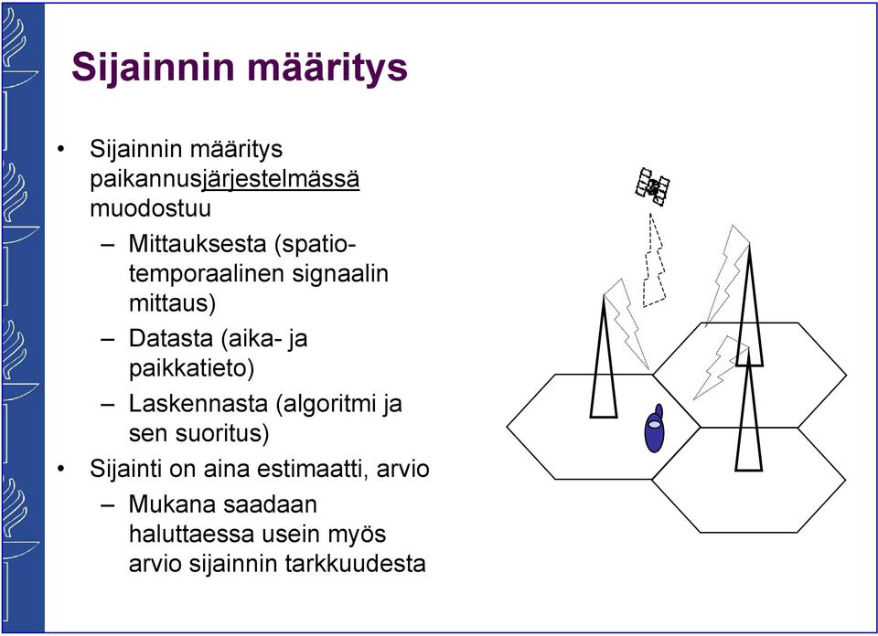 paikkatieto) Laskennasta (algoritmi ja sen suoritus) Sijainti on aina