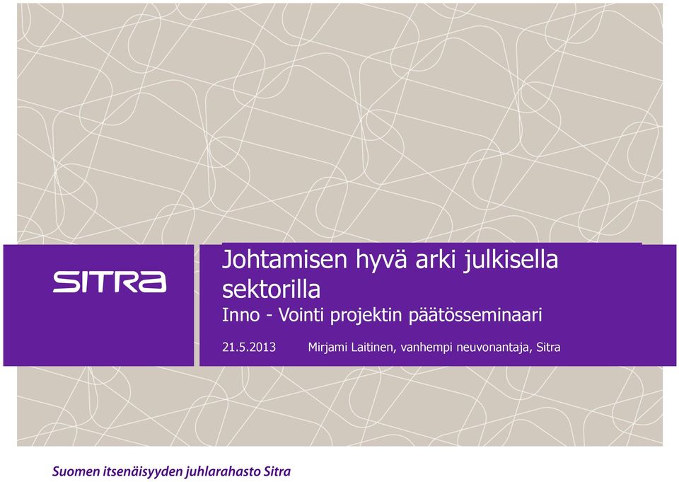 päätösseminaari 21.5.