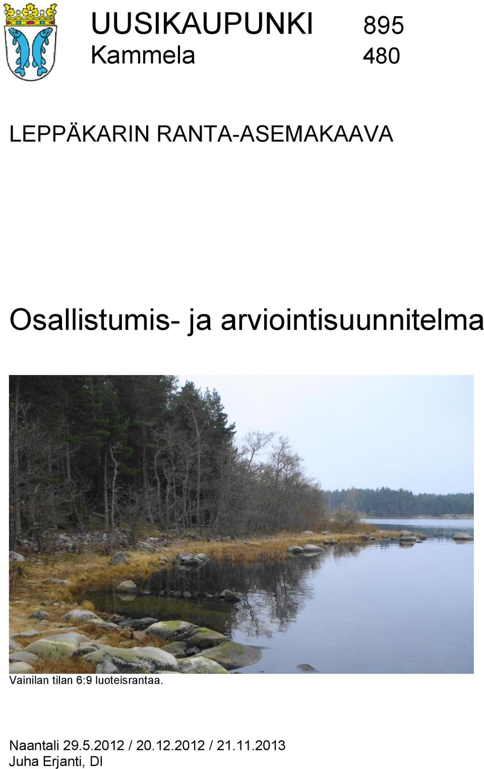 arviointisuunnitelma Vainilan tilan 6:9