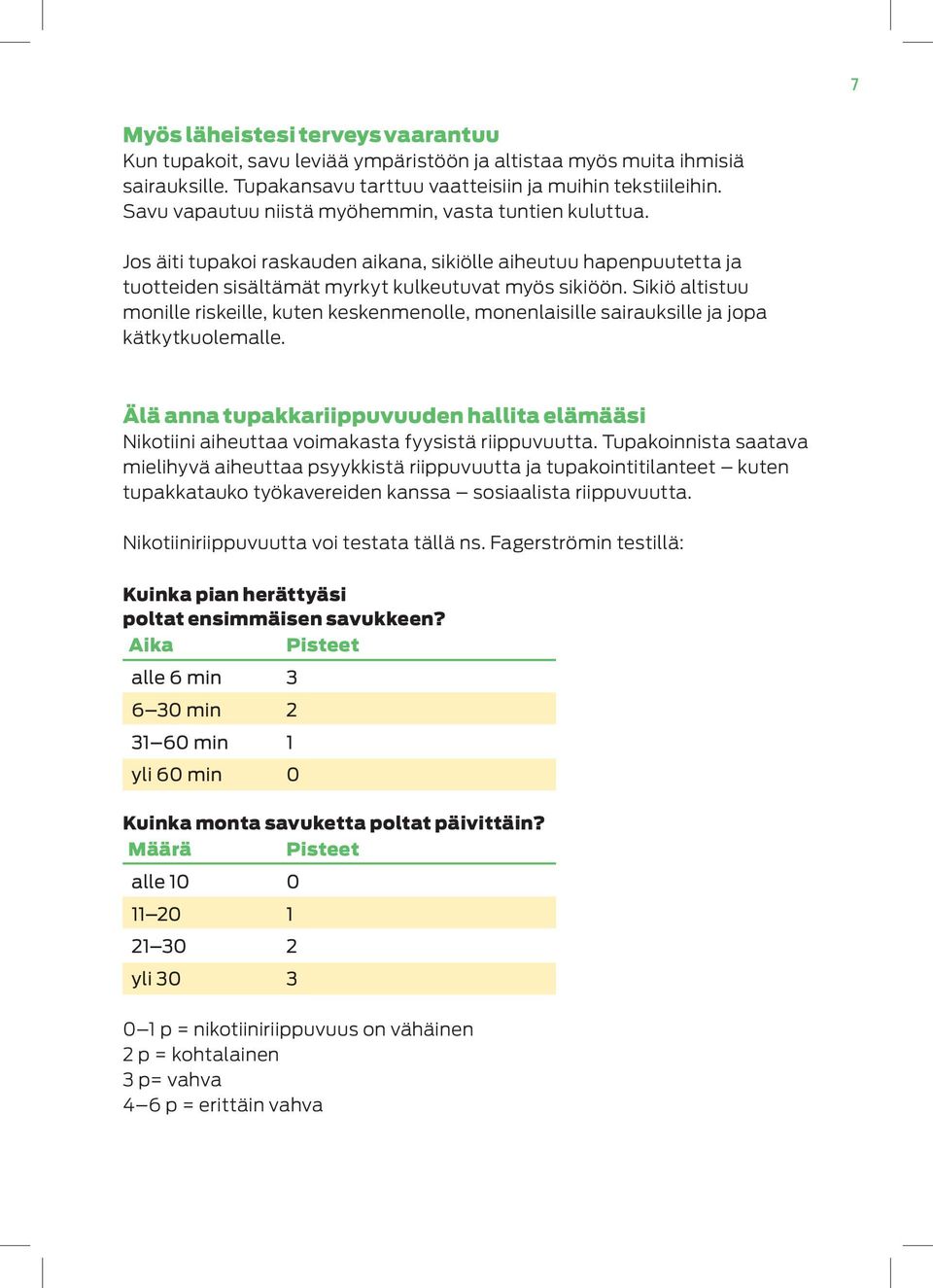 Sikiö altistuu monille riskeille, kuten keskenmenolle, monenlaisille sairauksille ja jopa kätkytkuolemalle.