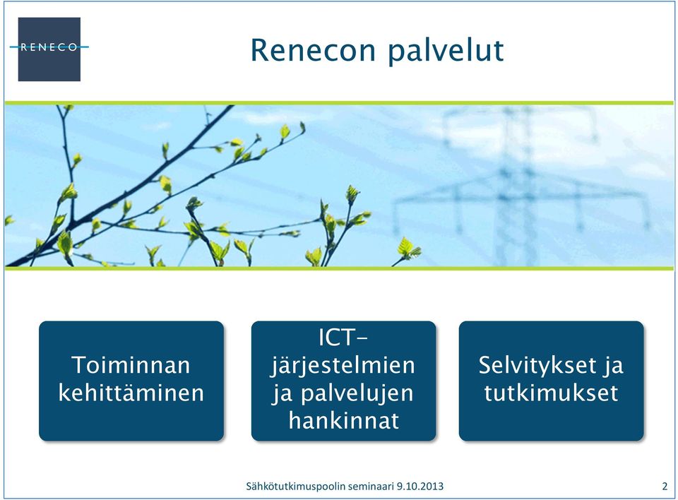 palvelujen hankinnat Selvitykset ja