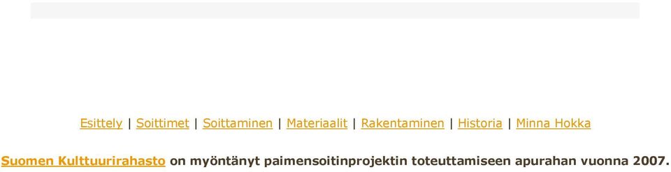 Kulttuurirahasto on myöntänyt