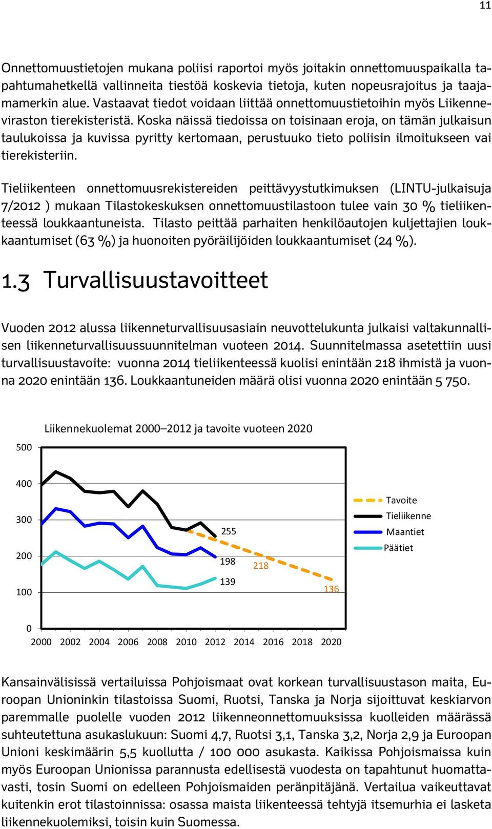 Koska näissä tiedoissa on toisinaan eroja, on tämän julkaisun taulukoissa ja kuvissa pyritty kertomaan, perustuuko tieto poliisin ilmoitukseen vai tierekisteriin.