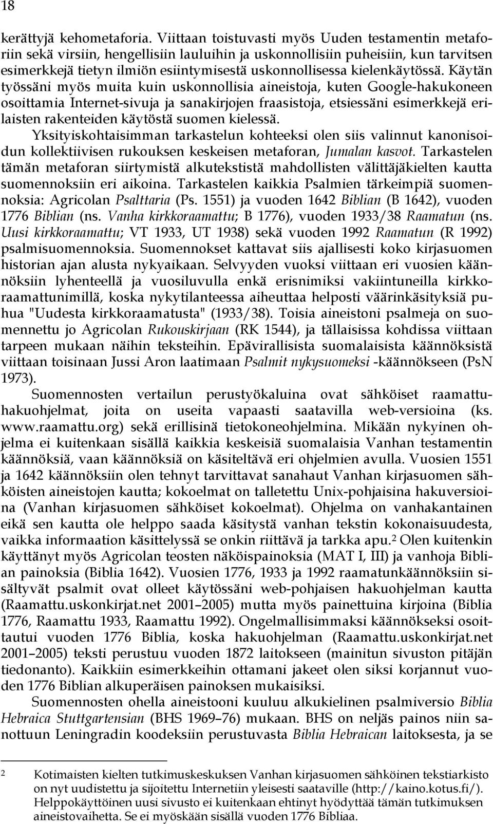 kielenkäytössä.