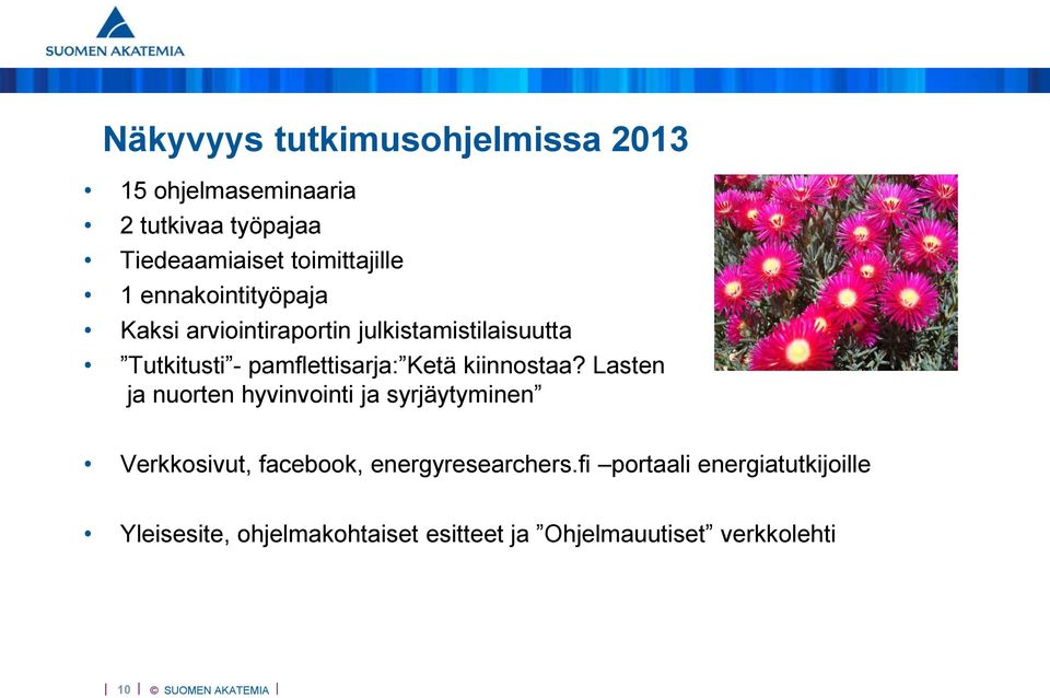 pamflettisarja: Ketä kiinnostaa?