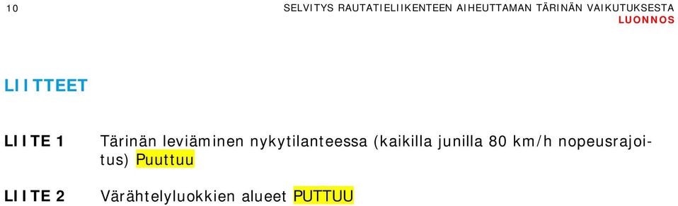 leviäminen nykytilanteessa (kaikilla junilla 80
