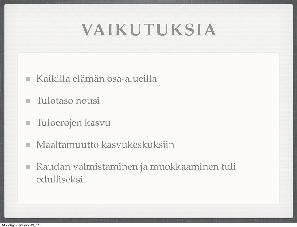 kasvu Maaltamuutto kasvukeskuksiin