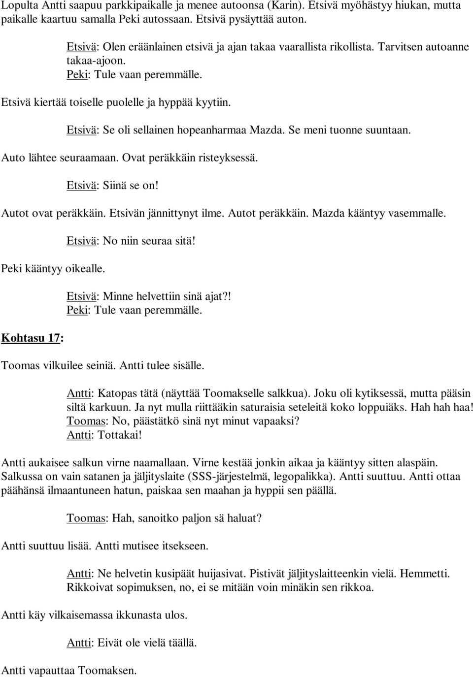 hirviö kukko helvetin