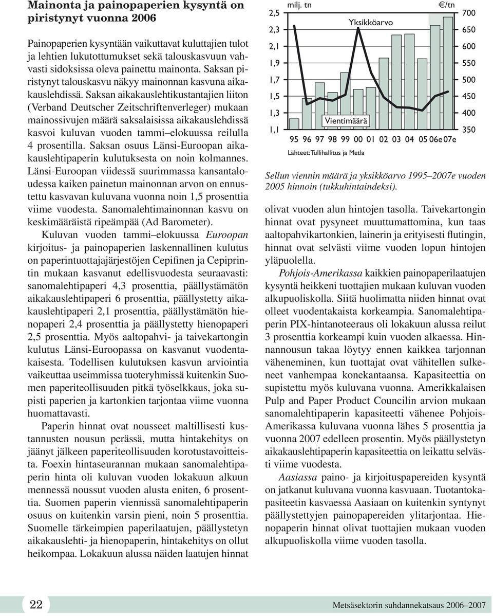 Saksan aikakauslehtikustantajien liiton (Verband Deutscher Zeitschriftenverleger) mukaan mainossivujen määrä saksalaisissa aikakauslehdissä kasvoi kuluvan vuoden tammi elokuussa reilulla 4