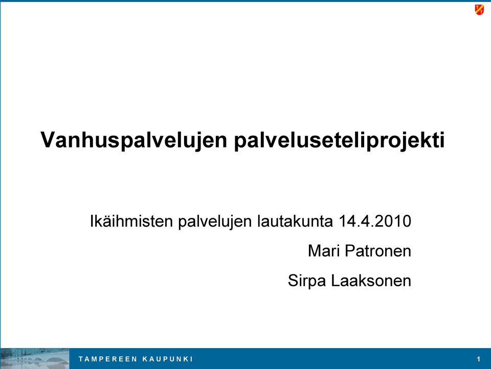 palvelujen lautakunta 14.