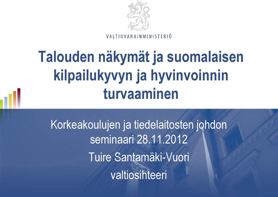 Korkeakoulujen ja tiedelaitosten johdon