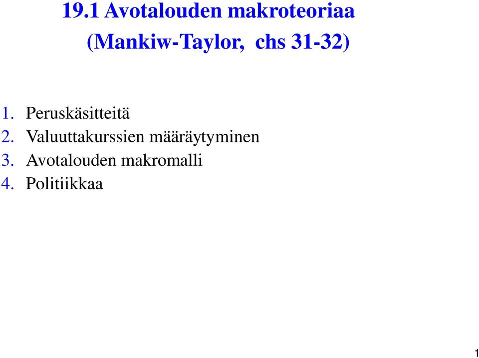 Peruskäsitteitä 2.