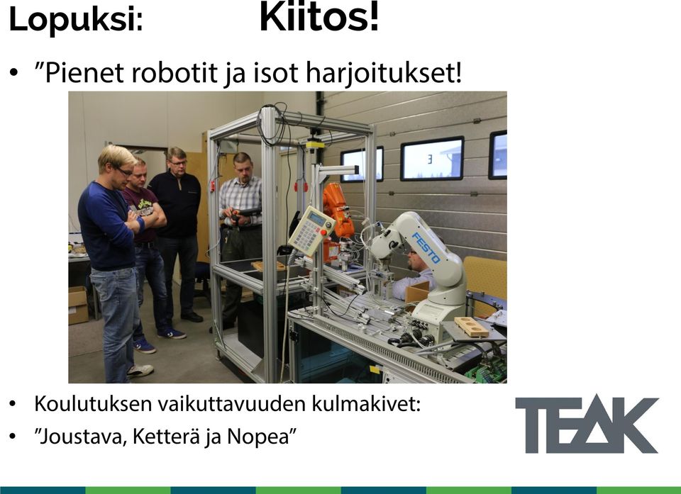 harjoitukset!