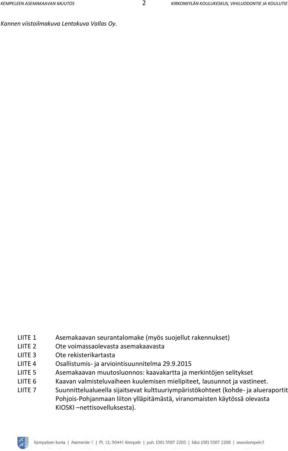 arviointisuunnitelma 9.