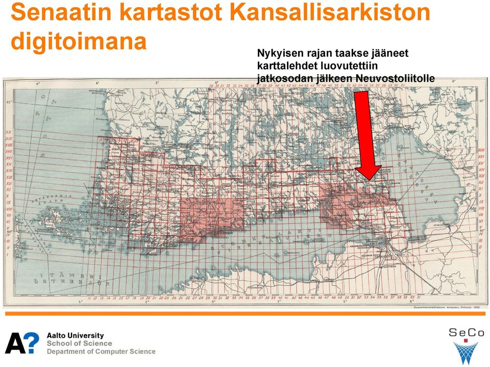 Nykyisen rajan taakse jääneet