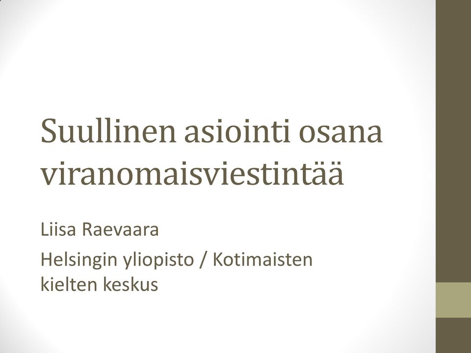 Raevaara Helsingin