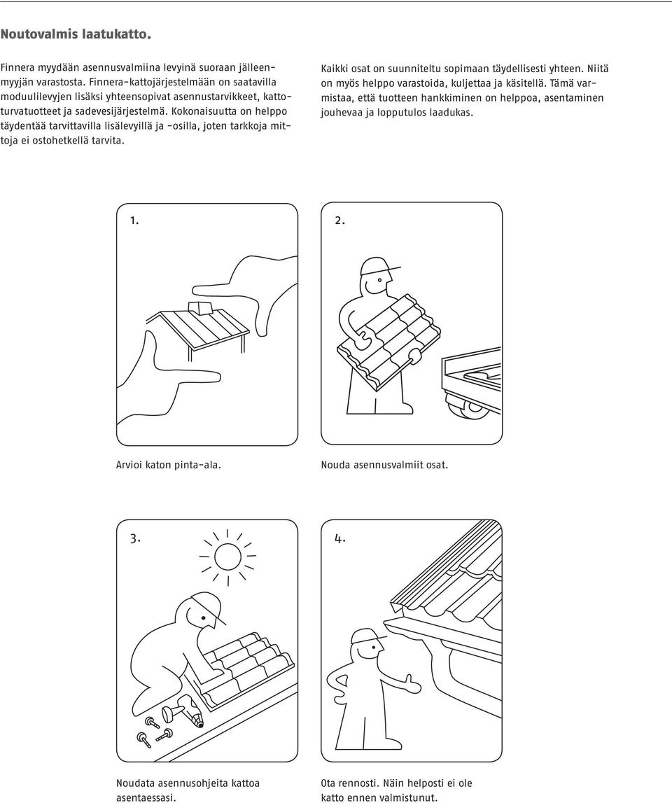 Kokonaisuutta on helppo täydentää tarvittavilla lisälevyillä ja -osilla, joten tarkkoja mittoja ei ostohetkellä tarvita. Kaikki osat on suunniteltu sopimaan täydellisesti yhteen.