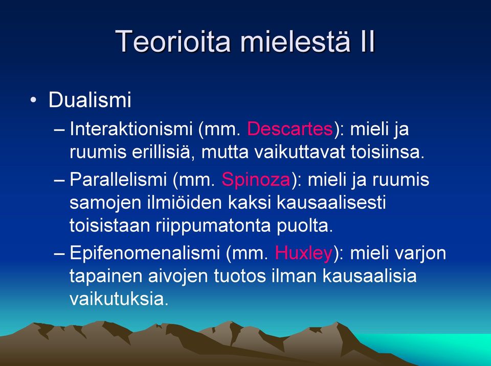 Parallelismi (mm.