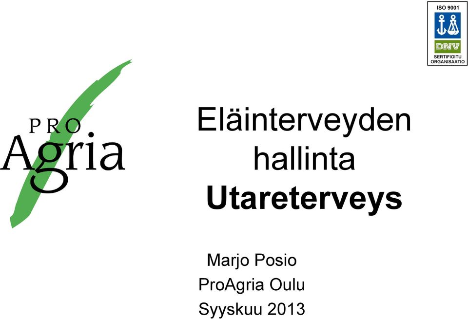 Utareterveys Marjo