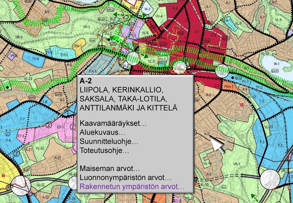 Aluekuvaus Suunnitteluohje Toteutusohje Maiseman