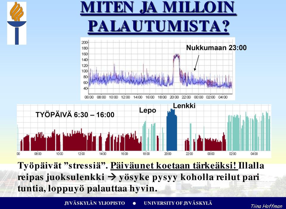 Työpäivät stressiä. Päiväunet koetaan tärkeäksi!