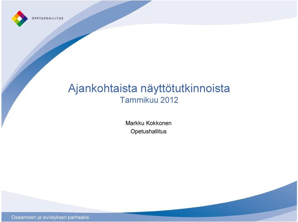 Tammikuu 2012