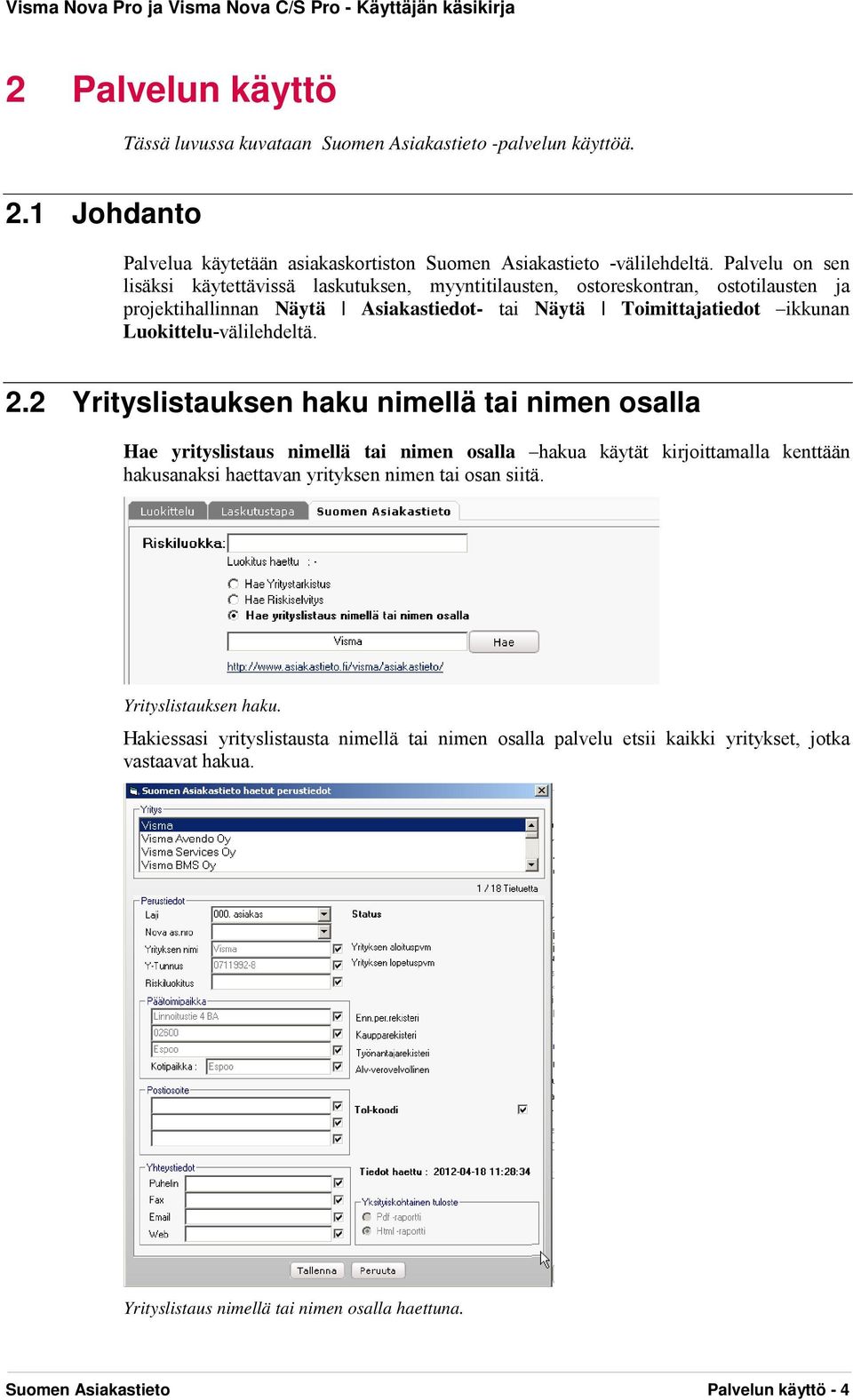 Luokittelu-välilehdeltä. 2.