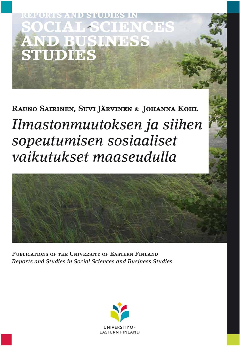 vaikutukset maaseudulla Publications of the University of