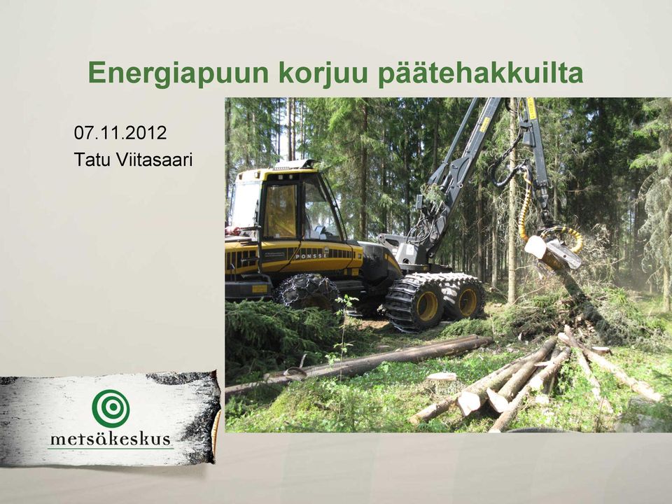 päätehakkuilta