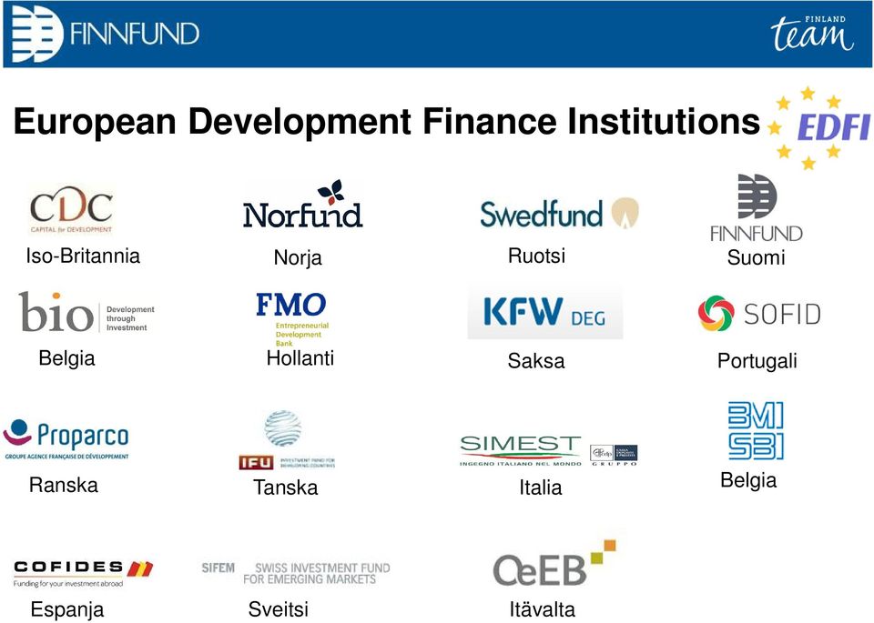 Suomi Belgia Hollanti Saksa Portugali