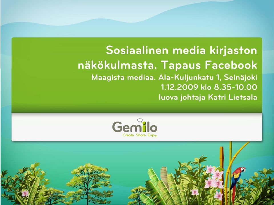 Tapaus Facebook Maagista mediaa.
