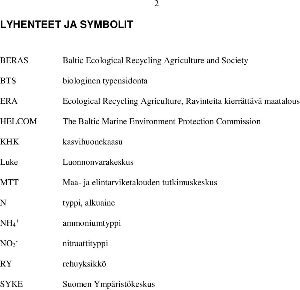 maatalous The Baltic Marine Environment Protection Commission kasvihuonekaasu Luonnonvarakeskus Maa- ja